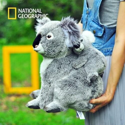 Simulation Koala Plush Toys National Geographic Australian Koala Plush Stuffed Soft Doll Kids Lovely Plush Animals Gift