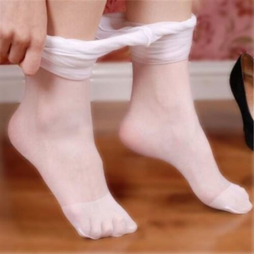 Hot Sale Tights ultra elastic New Mens Silk stockings Pouch Sheath Underwear Stocking for sexy stockings white