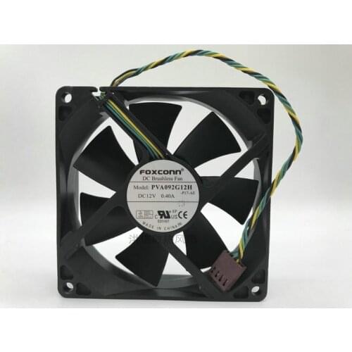Original Foxconn 9025 pva092g12h DC12V 0.40a 4-pin PWM large air volume fan