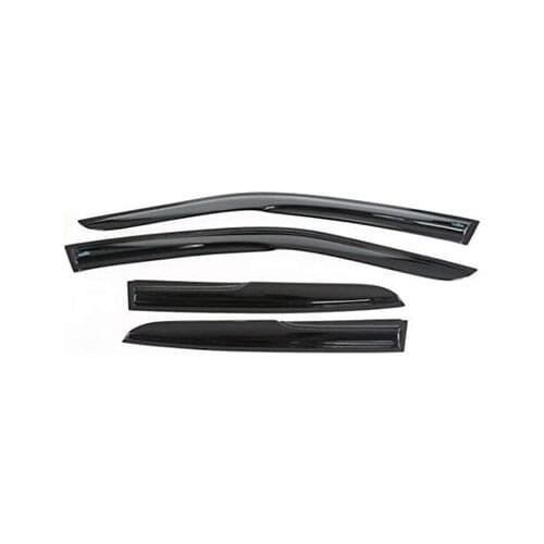 Roxform Glass Cowling 4 Piece Wind Deflector Car Exterior Accessories Tuning For Dacia Logan 2004 2005 2006 2007 2008-2013