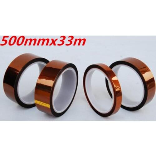 500mm x 33m High-quality BGA Accessories High Temperature Resistant Polyimide Heat Tape High Temperature Tape