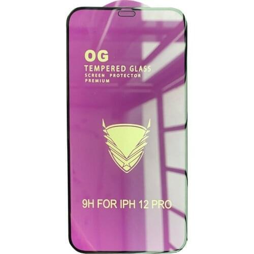 25 PCS Golden Armor OG Curved Full Glue Tempered Glass Screen protector For iPhone 12 mini 12pro max 11pro XR 78 plus