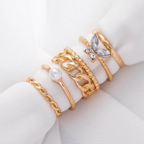 Women's Gold Rings ZOVOLI China