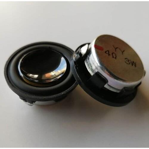 2pcs 1"inch Round 28MM 4Ω 3W Full frequency Speaker Loudspeaker HiFi Audio Parts