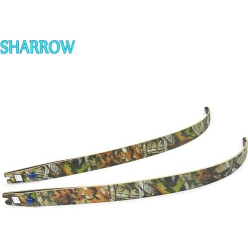 1pair Recurve Bow Limbs 64inch 30-60lbs Archery Arrows for Bow Glass Fiber Sheet Hunting Training Shooting DIY Bow Accessories