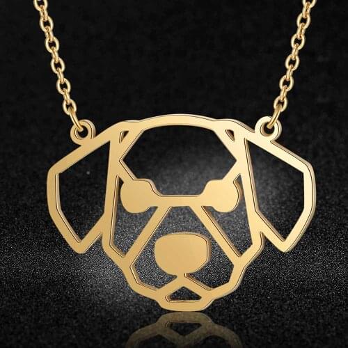 100% Stainless Steel Animal Dog Fashion Necklace for Women Wedding Party Necklaces Wholesale Special Gift Personality Jewellery