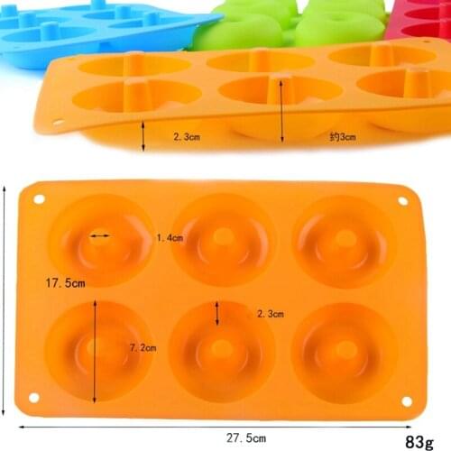 DIY Donut Maker Non-Stick Baking Pastry Cookie Chocolate Mold Muffin Cake Mould Dessert Decorating Tools