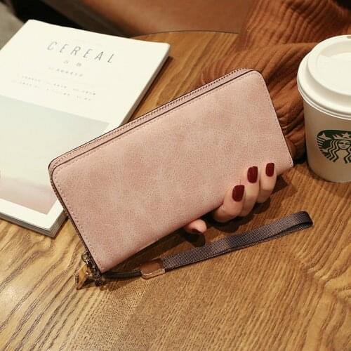 Brand Designer Wristband Wallets Women Many Departments Clutch Wallet Female Long Large Card Purse Ladies Handbag Carteira