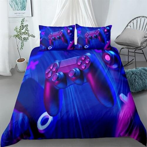 Game Switch Boys Bedding Set King Queen Double Full Twin Single Size Bed Linen Set