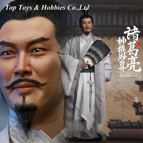 IN FLAMES X NEWSOUL 1/6th IFT-040 Zhuge Liang Kong Ming Youth Ver. Figure Toy