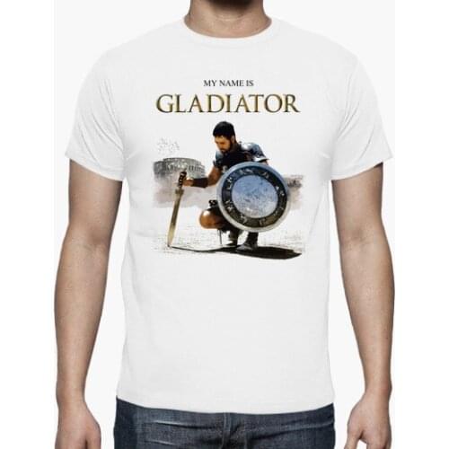 Maximus Decimus Meridius - My Name Is Gladiator T-Shirt. Summer Cotton O-Neck Short Sleeve Mens T Shirt New S-3XL