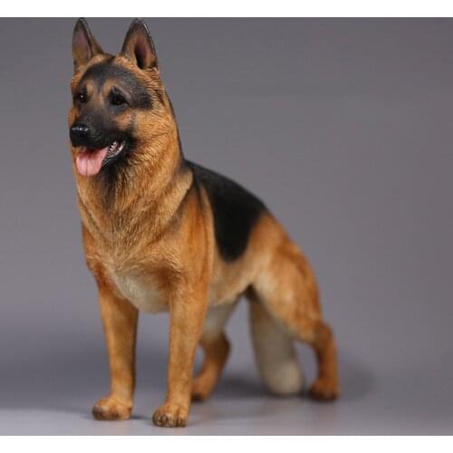 MCCTOYS MCC001 1/6 Soldier German Shepherd Black Back Dog Model Decoration Toy Collectible
