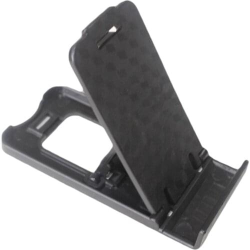 Mobile Phone Holders Mini Foldable Plastic Universal Mobile Phone Holder Desktop Table Stand Bracket Mobile Phone Accessories