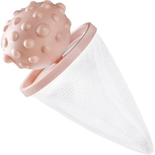 Laundry Ball Mesh Hair Collector Washing Machine Hair Removal Tool Laundry Dirt Filter Catcher Bathroom Accessories 2021 Newest