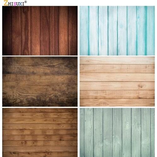 SHENGYONGBAO Vinyl Retro Wooden Floor Children Baby Photography Backdrops For Photo Studio Background Props 21129 XTMB-01