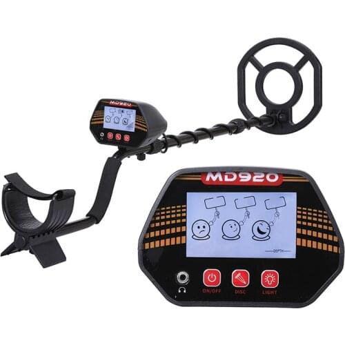 MD920 High Sensitivity Metal Detector Multifunctional Gold Digger Treasure Hunter Detecting Pinpointer Waterproof Gold Detector