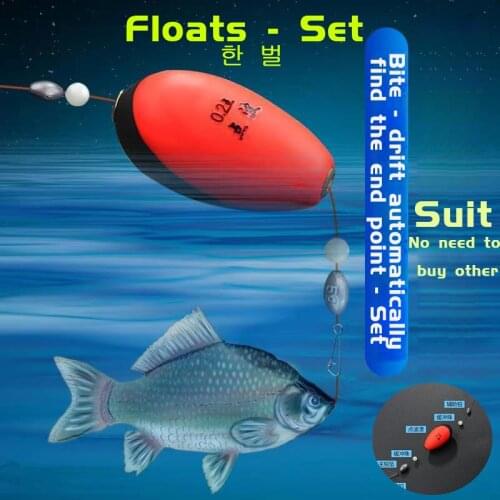 1 Set / Finished Set Card Big Belly Float set Float Fishing Hard Tail Belly Big Fishing Tool Automatic Bottom Free Adjustment