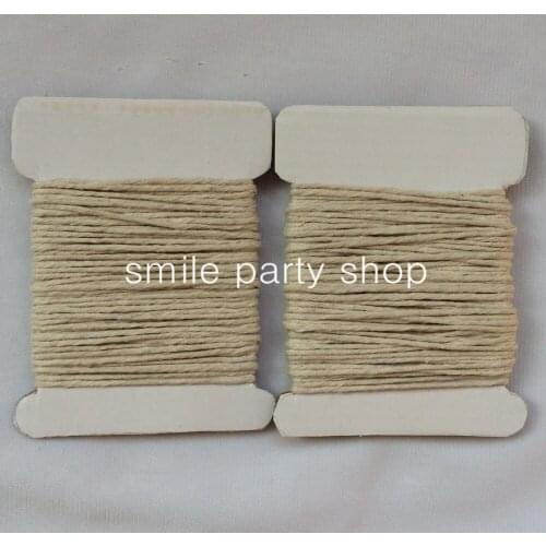 10cards/pack/lot 10ply Cotton bakers Twine DIY Twine for DIY Craft gift Packing cotton rope hang tags rope/string