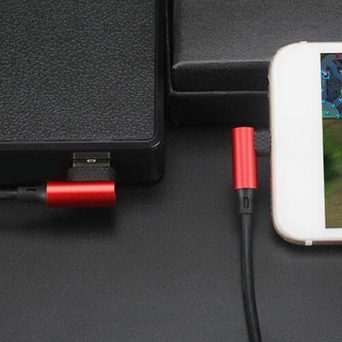 2.5A Micro USB Cable 90 Degree 1m Fast Charging Mobile Phone Charger Microusb Data Cord For Huawei Xiaomi Mi Redmi Samsung