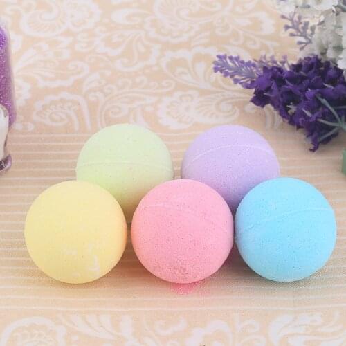 40G Bath Ball Bomb Aromatherapy Type Body Cleaner Handmade Bath Bombs Small Size Home Hotel Bathroom Gift drop shipping