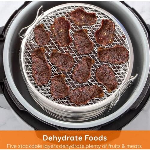 5 Stackable Layer Dehydrator Stand for Pressure Cooker Air Fryer Accessories