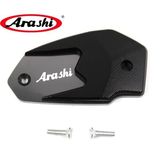 Arashi 1Piece CNC Aluminum Motorcycle Front Brake Reservoir Fluid Cover Cap For KAWASAKI Z800 Z 800 Z-800 2013 2014 2015