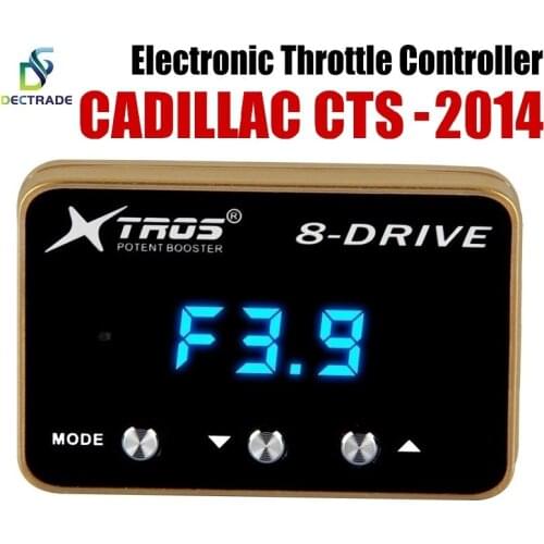 Dectrade Car Electronic Throttle Controller Racing Accelerator Potent Booster For Cadillac CTS -2014 Tuning Parts 8 Drive