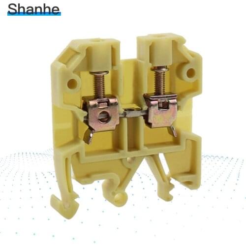SAK 4EN Equivalent to WEIDMULLER Feed Through Screw Connection Din Rail Terminal Block Connector