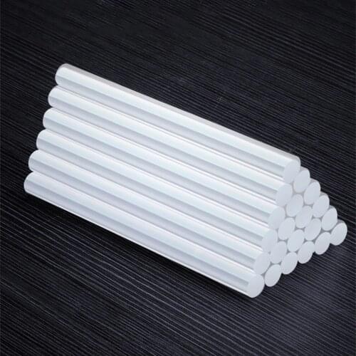 10/50 Pieces Hot melt adhesive Transparent 11mm 7mm glue stick silicone High viscosity Strengthen stickiness