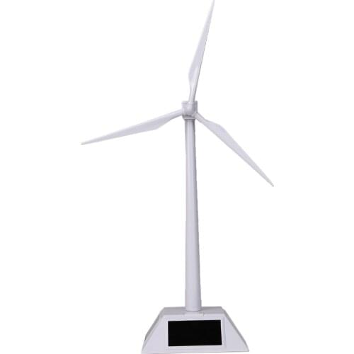 Solar Powered Desktop Model-Solar Powered Windmills Wind Turbine for Kids Education Model Electronic Farm Windmill Toys Gift#38