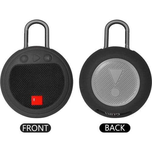 Newest Protective Silicone Shockproof Case Anti-scratch Durable Stand Up Carrying Case Sleeve ForJBL Clip 3 Bluetooth Speaker