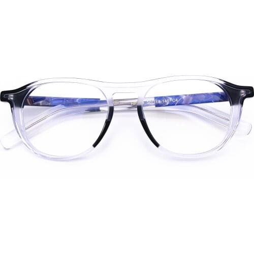 Belight Optiacl Acetate Oval Shape Clear Glasses Frame Men Women Prescription Eyeglasses Retro Optical Frame Eyewear HP229