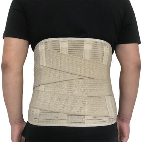 Widened Waist Support Belt Spine Lumbar Support Corset Orthopedic Back Support Brace Men Women Lumbar Support Corset 33cm Width