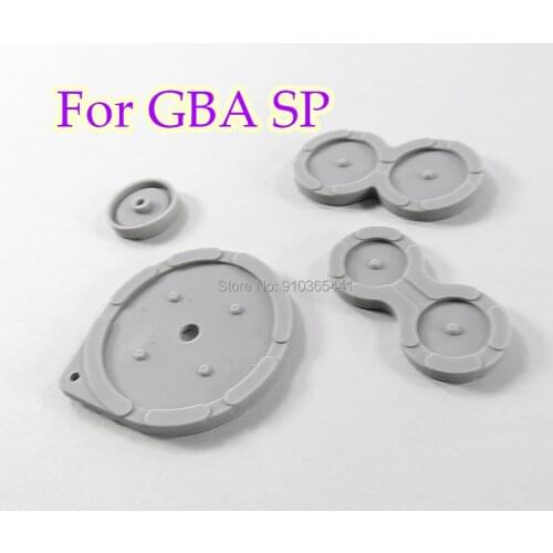 1set Replacement Conductive Silicone Rubber Pad Button Contacts For Game Boy Advance GBA SP Game Console