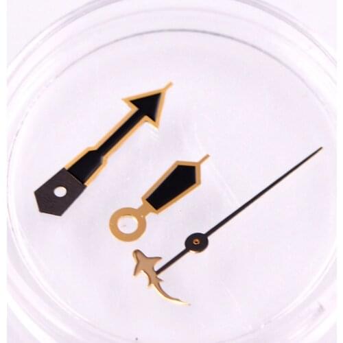 Golden Edge watch hands Fit NH35 NH36 Movement 7S26 Watch Hands part SKX007
