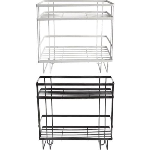 Heavy Duty Rustproof Cast Iron Over Toilet Rack Bathroom Shelf Cabinet Space Saver Toliet Paper Unit Organizer Shelves