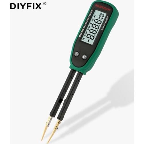 MS8910 Smart SMD Tester Digital Multimeter Capacitance Resistance Diode Meter 3000 Counts LCD Display Auto Scanning Auto Ranging