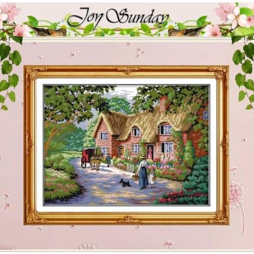 Life in Countryside Counted Cross Stitch 11 14CT Cross Stitch Sets landscape Cross Stitch Kits Embroidery Home Decor Needlework