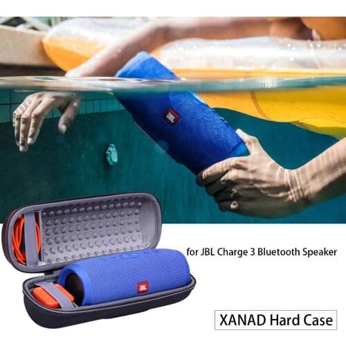 XANAD Waterproof EVA Hard Case for JBL Charge 3 Bluetooth Speaker