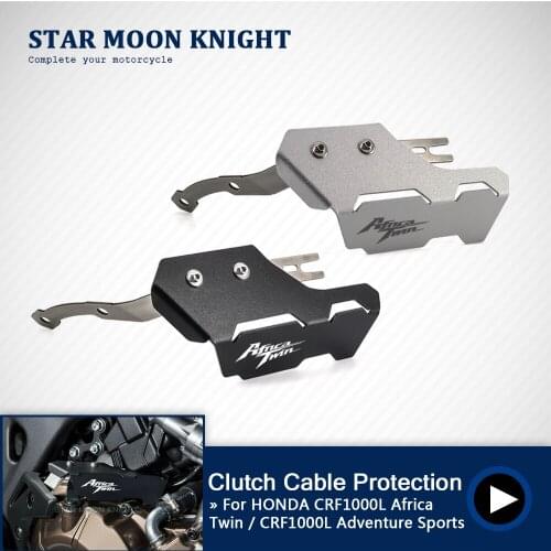 Motorcycle Clutch Cable Protection Below Fit for HONDA CRF 1000 L Adventure Sports CRF1000L Africa Twin Clutch Arm Cover Guard