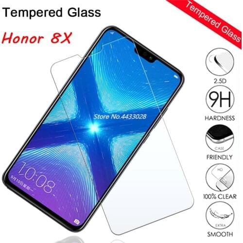Smartphone Protective Glass for Honor 8X Toughed Phone Front Film Tempered Glass for Huawei Honor 8X Max 8 X View 10 Lite Glass