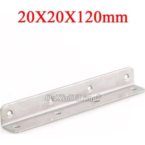 New 10PCS 304 Stainless Steel Right Angle Joint Corner Braces Board Frame Shelf Support Brackets Furniture Reinforced Connectors