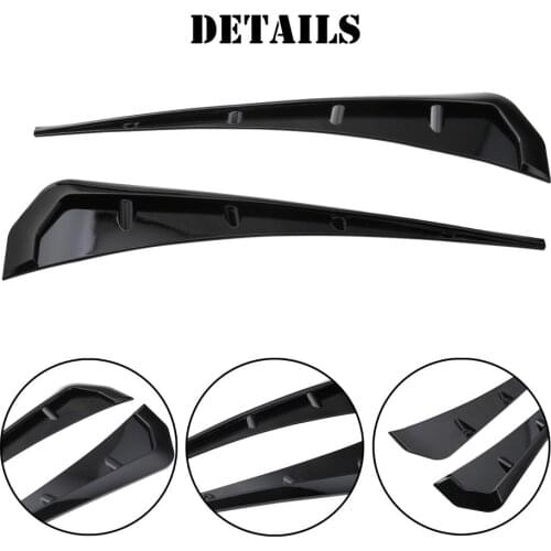 2Pcs/Set High Quality Car Side Air Flow Vent for Fender Hole Cover Intake Grille Duct Decoration ABS Plastic Sticker for Civic