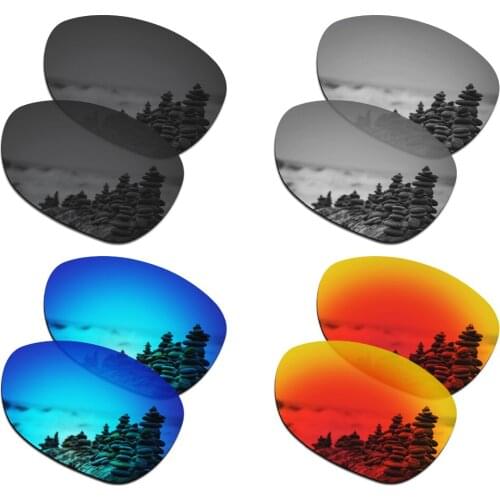 SmartVLT 4 Pairs Polarized Sunglasses Replacement Lenses for Oakley Crosshair New 2012 - 4 Colors