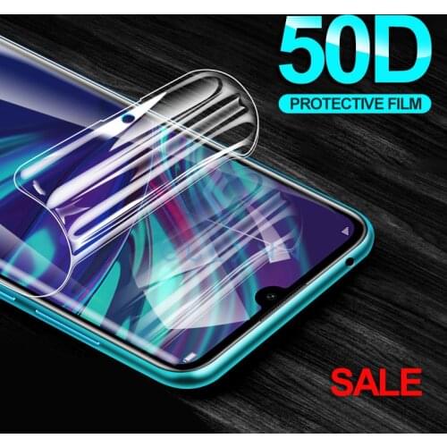50D Protective Hydrogel Film Screen Protector For Huawei P30 P40Pro P40 Honor 9x 10 Lite 10i 20 30 30S Pro Lite Full Cover Film