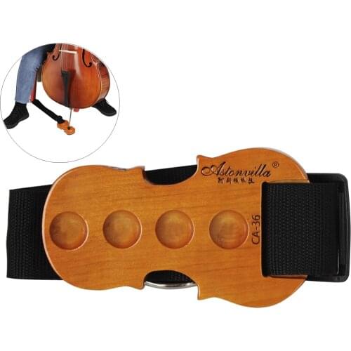 56 - 85 cm High Quality Durable Portable Solid Wood Cello Antiskid Adjustable Length Non-slip Endpin Stopper Holder Stands