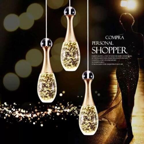 Free shipping Personality drop Dimmable bar lamps fashion jellyfish crystal bubble pendant lightings LED bedroom/dining art lamp