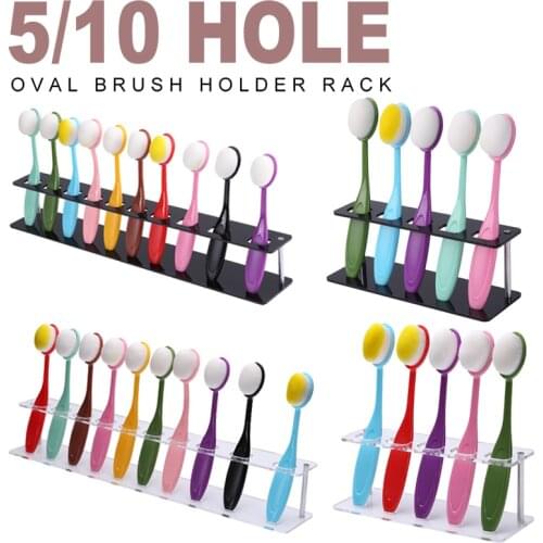Colorful Blending Brushes 5/10 Hole Oval Brush Holder Rack Application Of Water-Based Stamping Ink Card Stencil Background Make