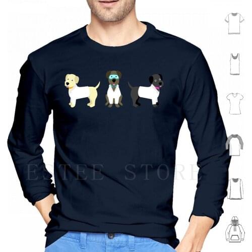 Lab Assistants Hoodies Long Sleeve Science Nerd Geek Dog Puppy Labrador Retriever Lab Chocolate Lab Black Lab