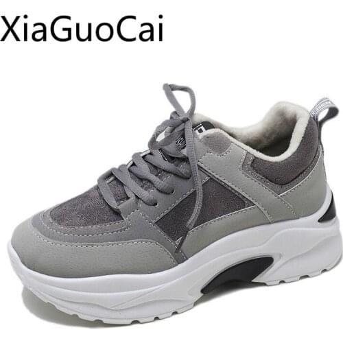 Ins Fashion Womens Casual Shoes Autumn and Winter 2019 Female Sneakers Shoes Female Harajuku Casual Shoes